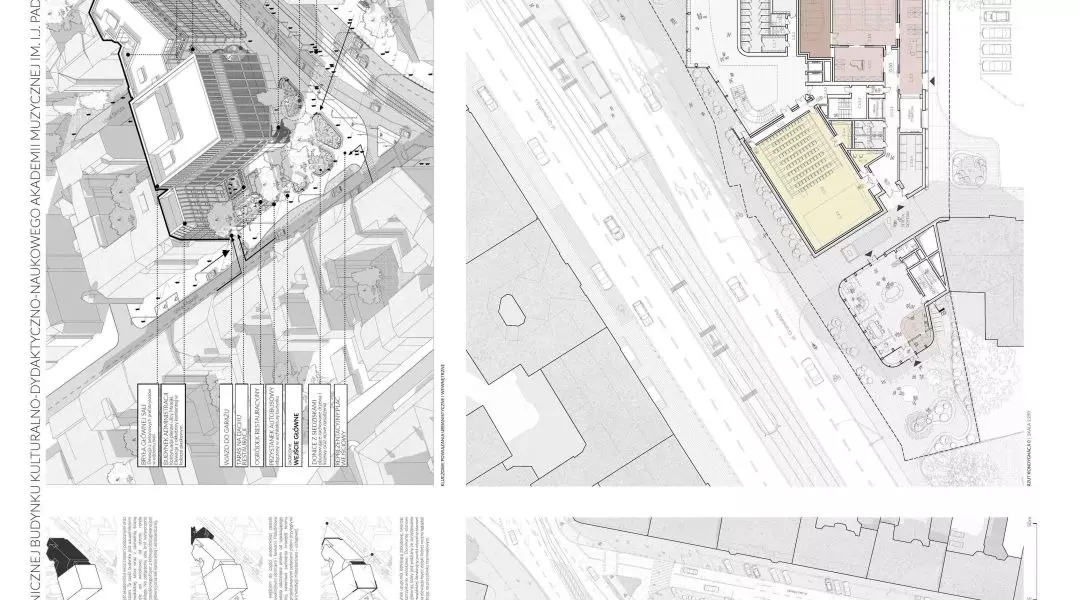 Wyróżnienie równorzędne - proj.: CDF Architekci