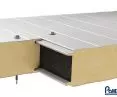 Paneltech PW PIR-S polyisocyanurate wall panel with visible joint 