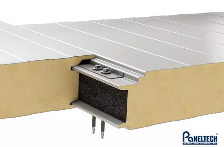 Paneltech PW PIR-SU polyisocyanurate wall panel with hidden joint 