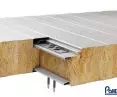 Paneltech PWW-SU mineral wool wall panel with hidden joint 