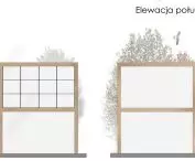 elewacje szkicowe południowe