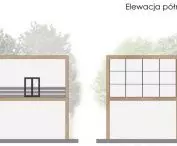 elewacje szkicowe północne