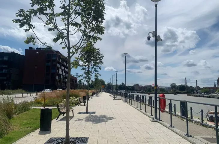 Zakończona przebudowa bulwarów przy Siennej Grobli 
