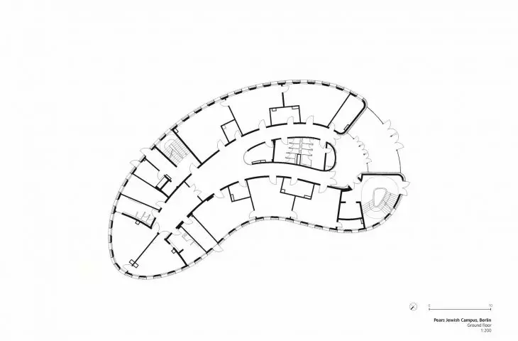 Plan parteru kampusu