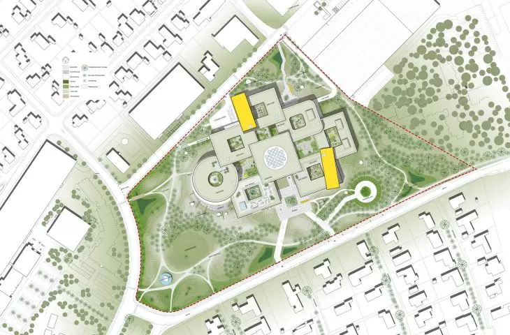 Plan kampusu Lego w Billund