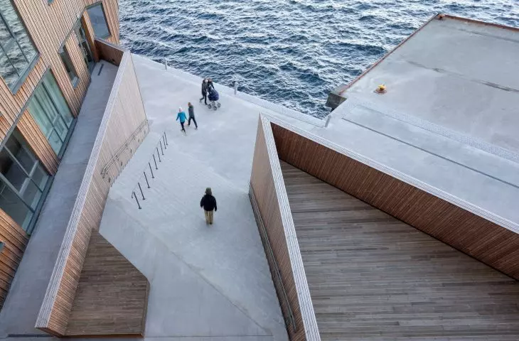 Thermory thermo sosna, Waterfront Norwegia 