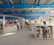 Wizualizacja biblioteki publicznej w paryskim Centre Pompidou
