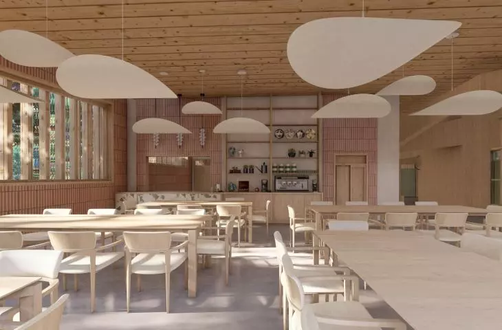 sala ogólna - widok na bufet 