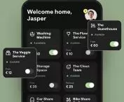 Wizualizacja interfejsu aplikacji WoodsApp