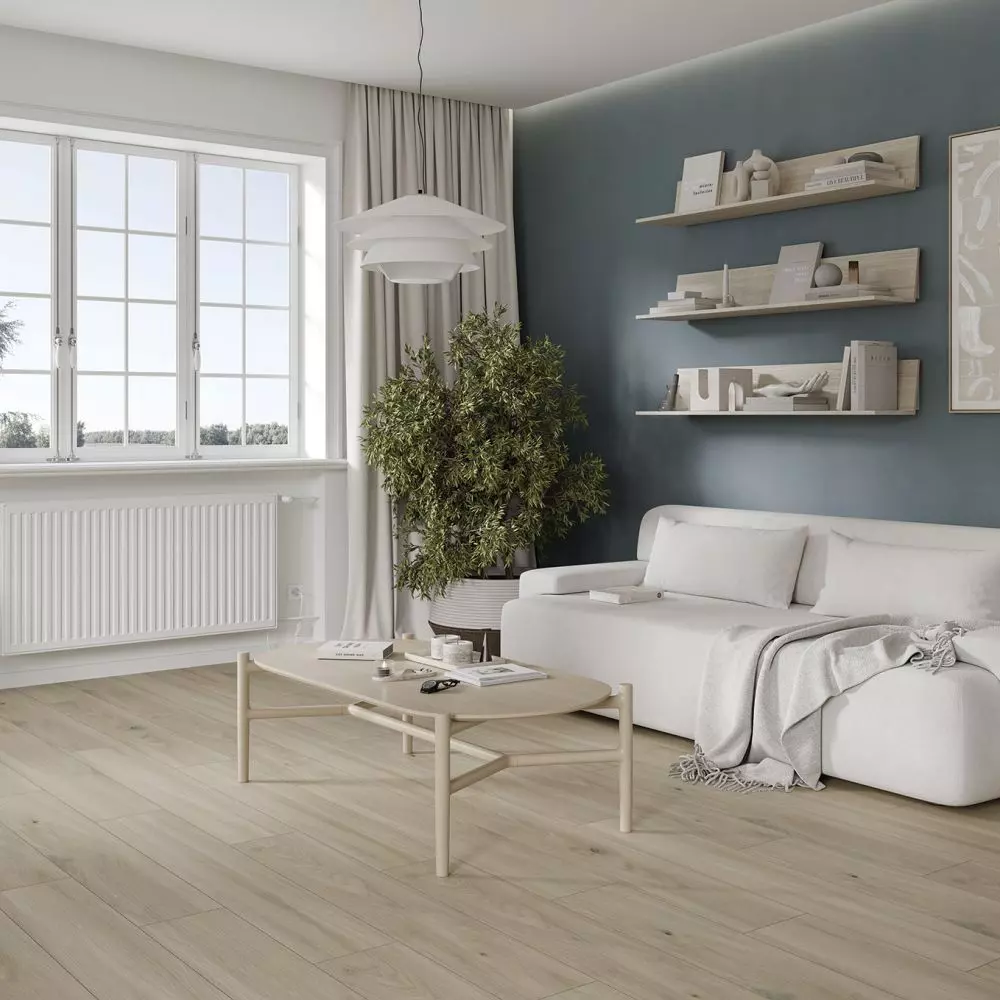 The Ulow-E low-temperature radiator is designed as a classic model that fits into any room