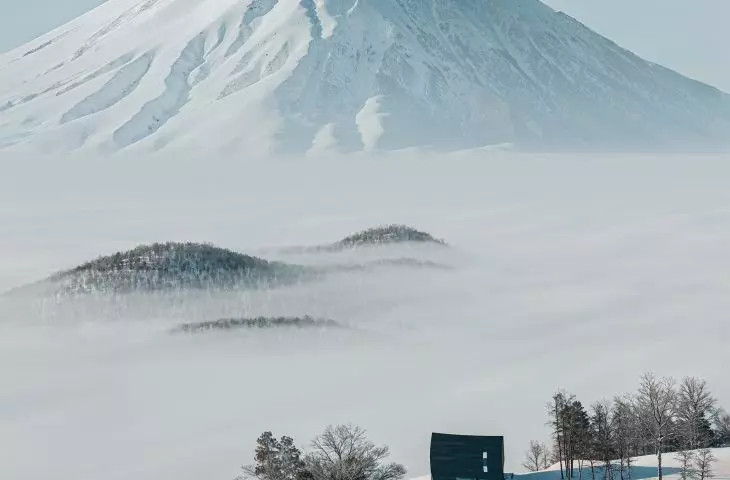 The project will blend harmoniously into the snowy landscape