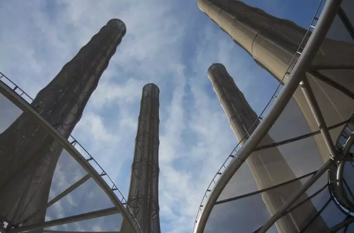 Ecochimeneas in Vallecas, Madrid, proj.: Soriano y Asociados