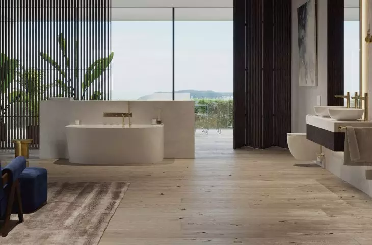 OMNIRES CONTOUR bath mixer, OMNIRES VALENCIA M+ bathtub