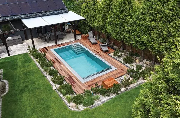 Stainless steel pools