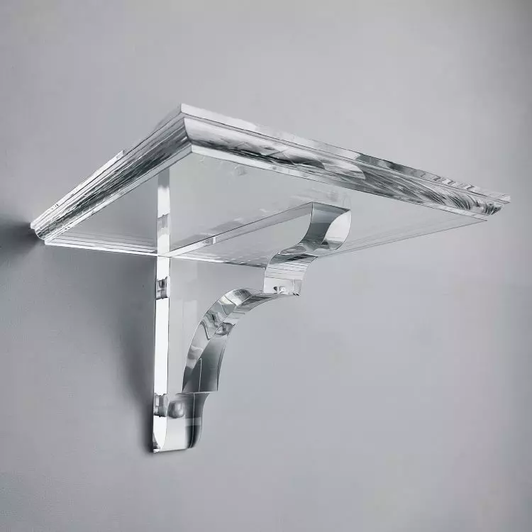 Freedom acrylic wall shelf