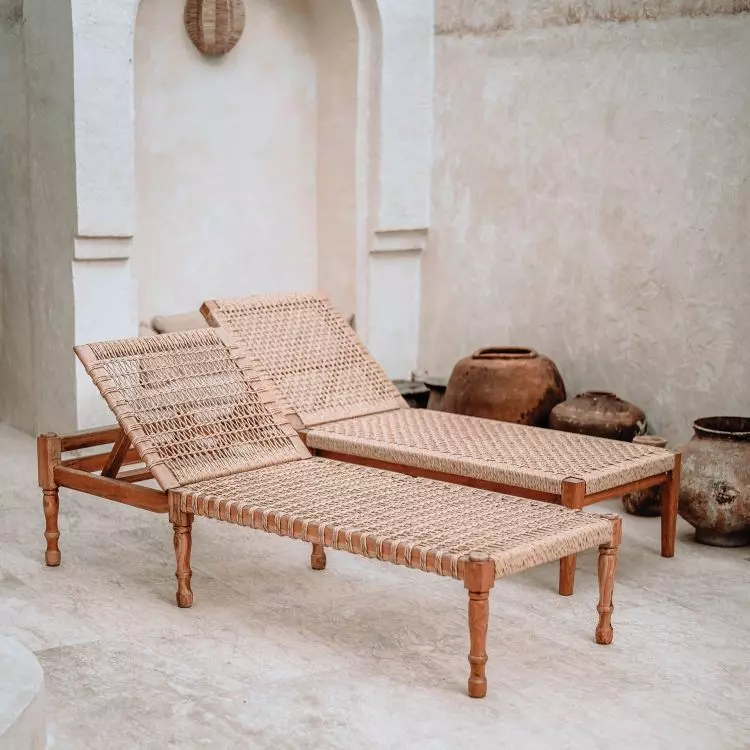 LUNAN TEAK DECKCHAIR