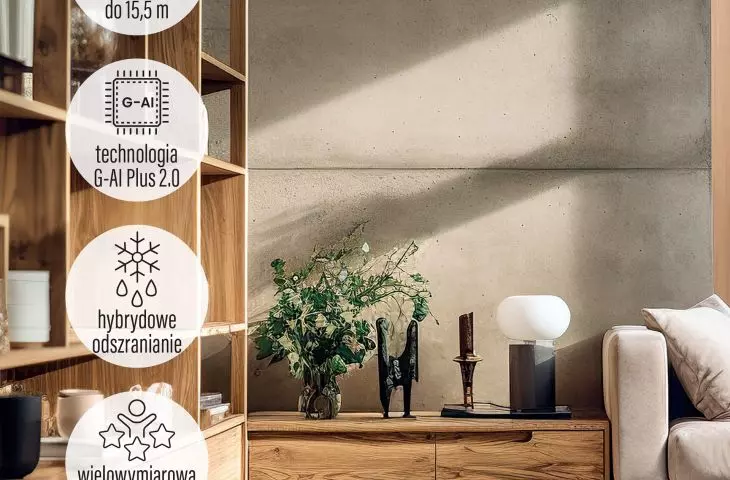 AIRY Champagne wall air conditioner