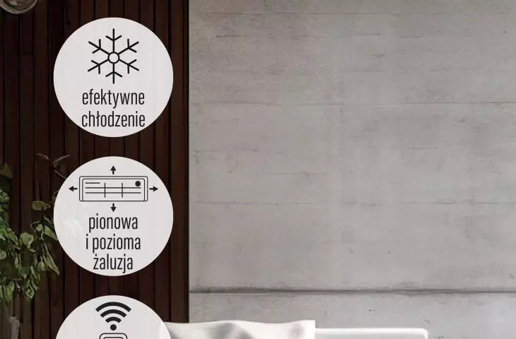 Klimatyzator ścienny PULAR PRO Dark