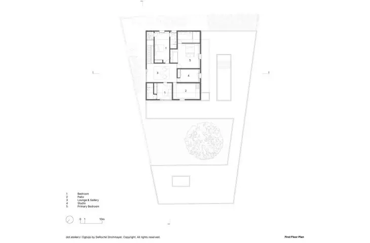 Second floor plan