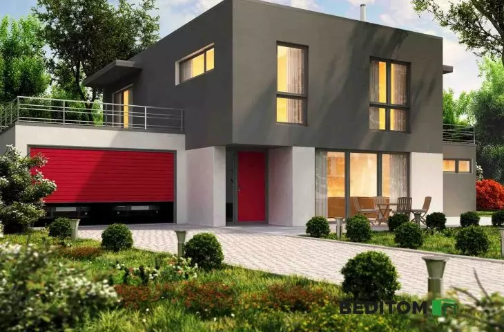 Bramy garażowe Beditom - funkcjonalność i styl w harmonii z architekturą