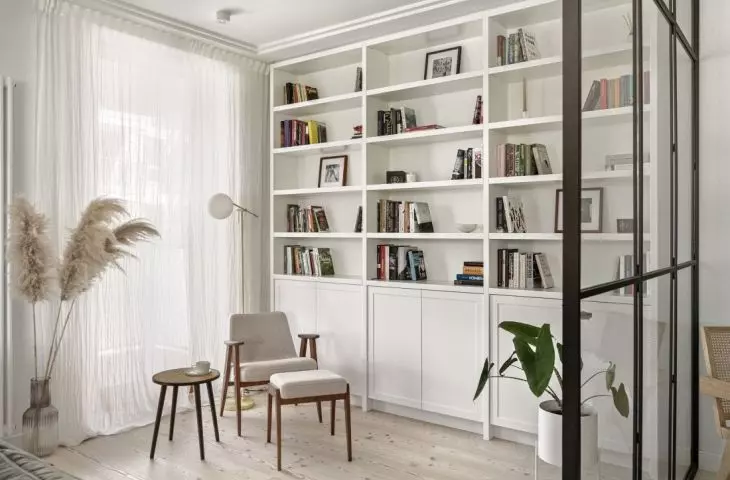 Such a development is an ideal choice for a book lover