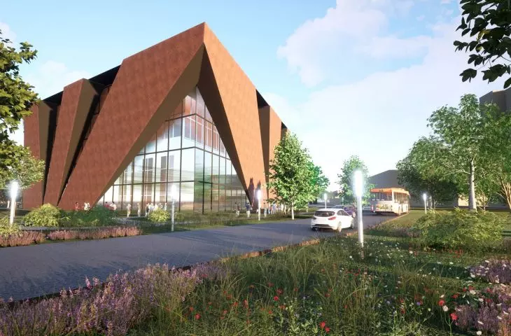 budynek centrum kultury i integracji społecznej