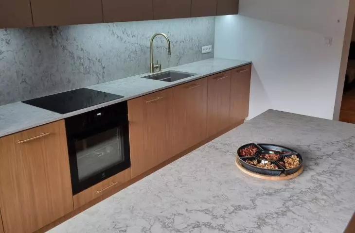 Konglomerat kwarcowy Caesarstone 6046 Moorland Fog wyk. Discover Stone