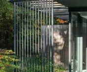 House on the edge in Jablonna