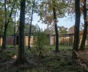 House on the edge in Jablonna