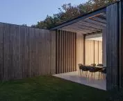 House on the edge in Jablonna