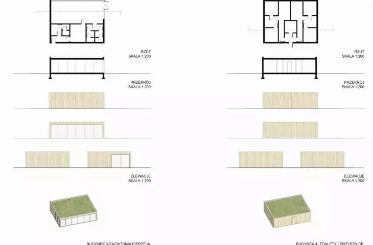 Local center project in Chalupy