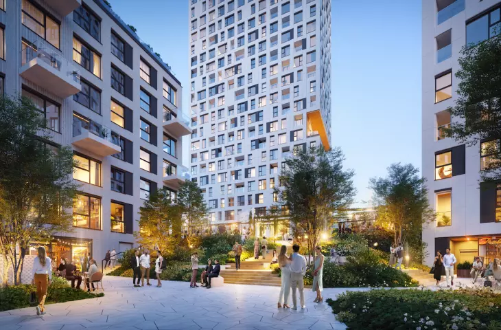 The developer already has a building permit for the project.
