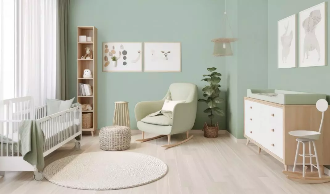 Rocking chair will make it easier to put baby to sleep