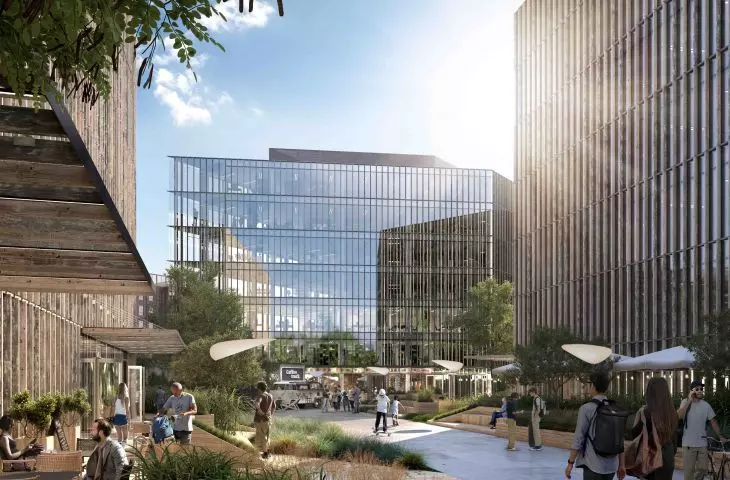 Aleje Jerozolimskie 195 - nowy kompleks biurowo-usługowy od 77 STUDIO architektury
