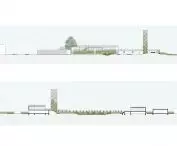 Local center project in Chalupy