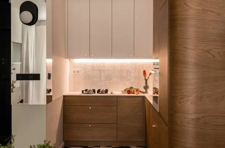 Interior of the Kontraforma studio project