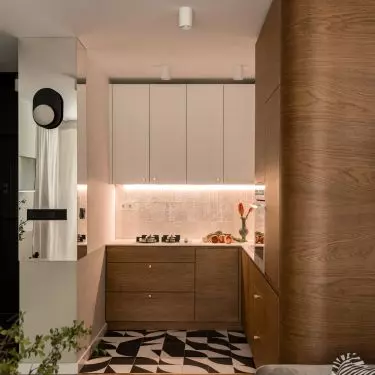 Interior of the Kontraforma studio project