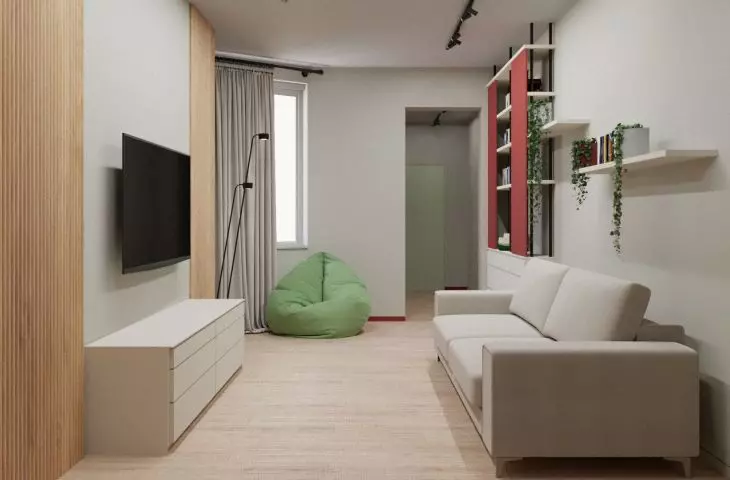 The living room is a place to spend time together