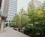 Green Chmielna - square by the Atlantic Cinema