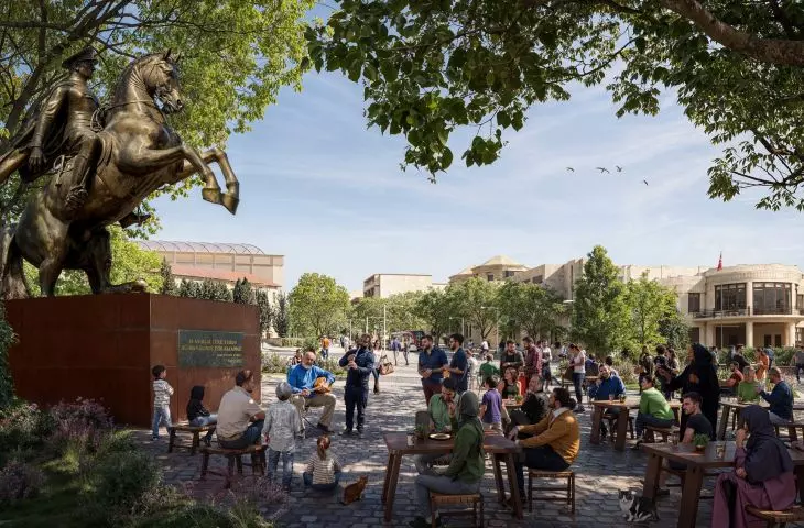 Wizualizacja nowych parków w Antakyi