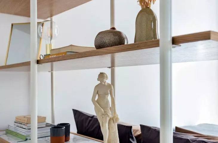 A studio apartment designed by Ewa/Thomas Studio