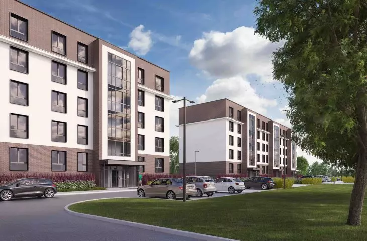 Projekt zabudowy mieszkalnej dla żołnierzy w Legionowie