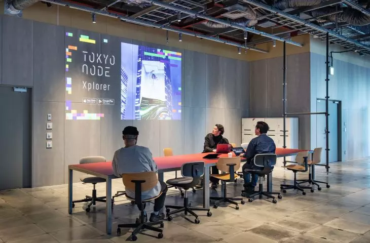 Tokyo NODE to działalność łącząca biznes, rozrywkę i sztukę 