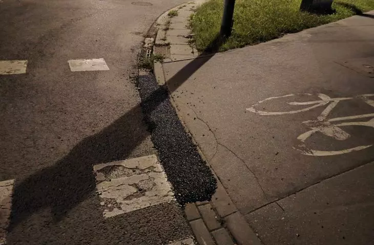 New overruns on bike paths in Krakow