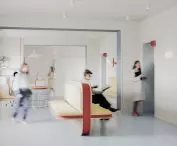 poczekalnia przy recepcji