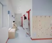 poczekalnia w strefie pediatrycznej