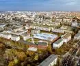 Nowe osiedle przy ul Kolejowej we Wrocławiu 