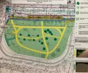 Concept of development of the loop at Waryński Square