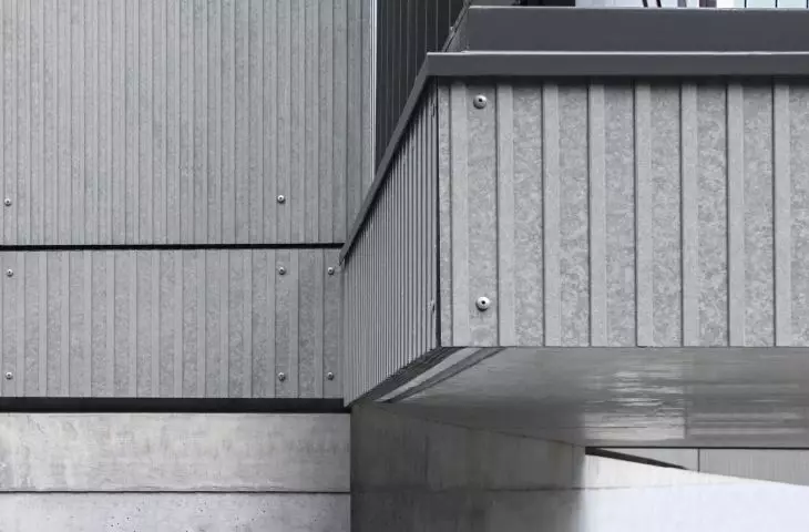 Lausanne, Fiches Nord residential complex, design: Zast Gubeli Gambetti Zurich, material: Swisspearl Gravial