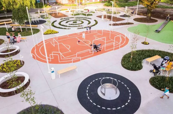 Activity Zone in Chorzow